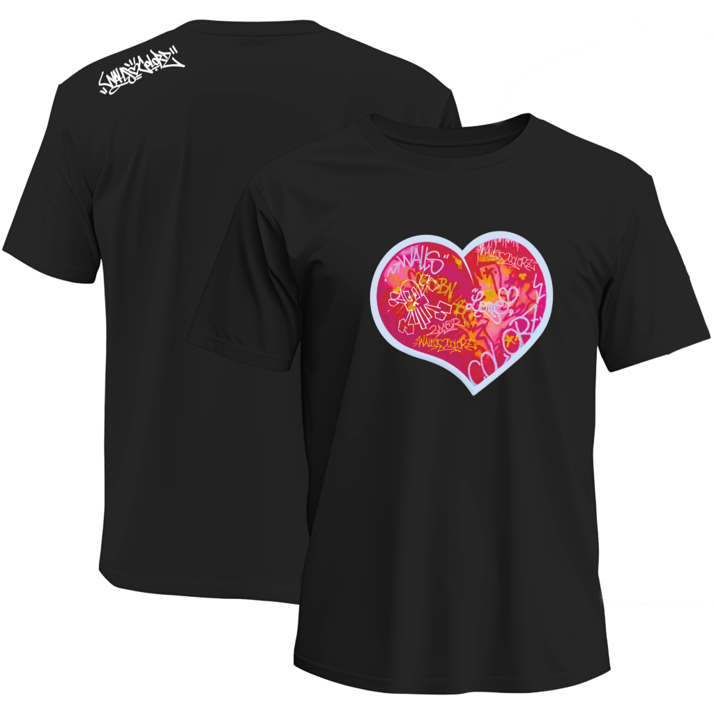 Teeshirt Original "Graff'Heart"